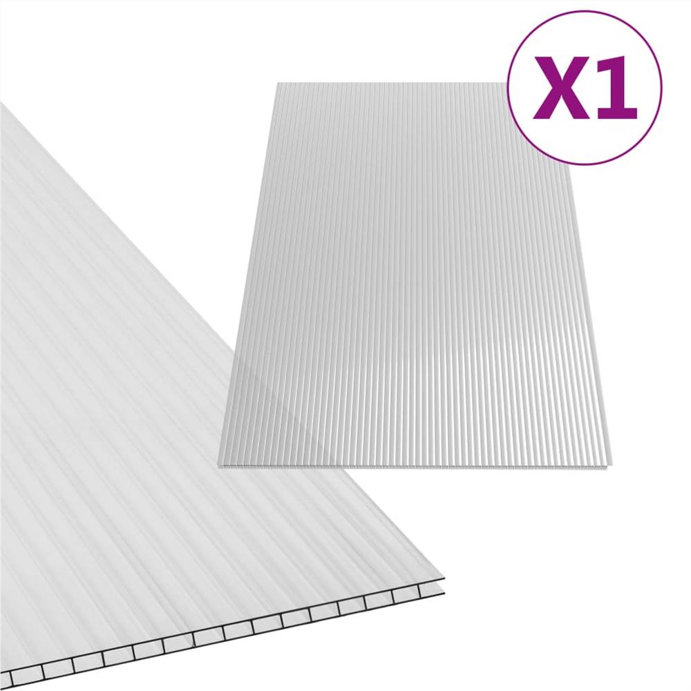Polycarbonate Sheet 4 mm 121x60.5 cm