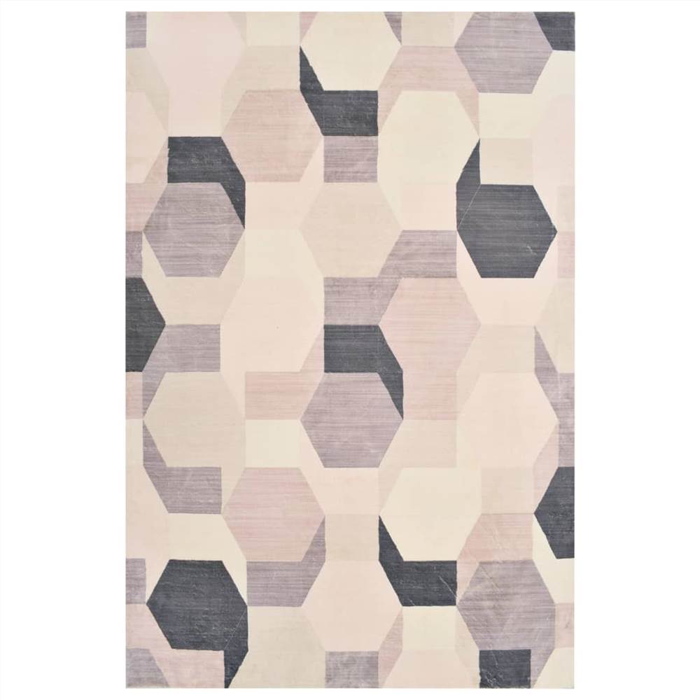 

Printed Rug Multicolour 160x230 cm Polyester