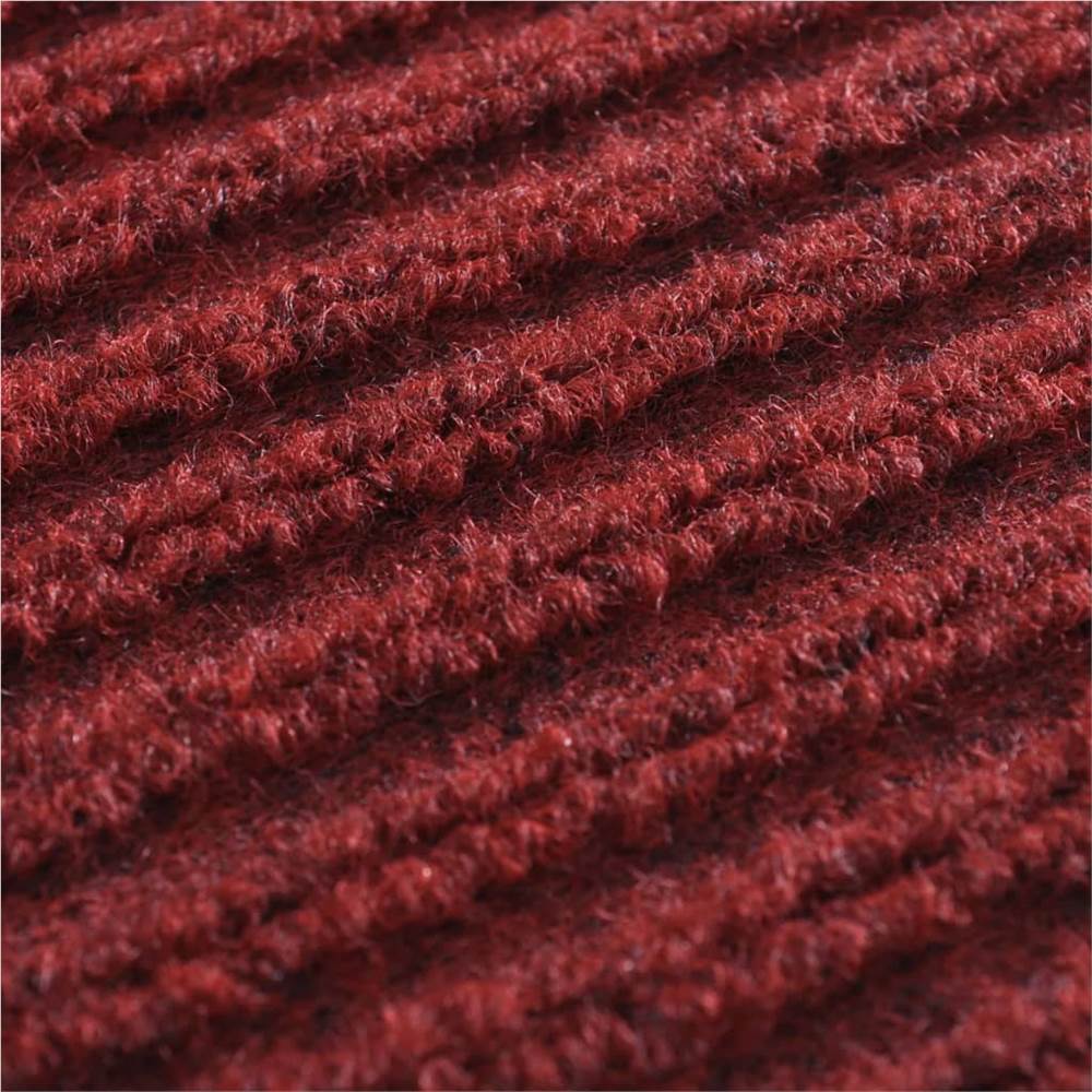 Red PVC Door Mat 90 x 150 cm