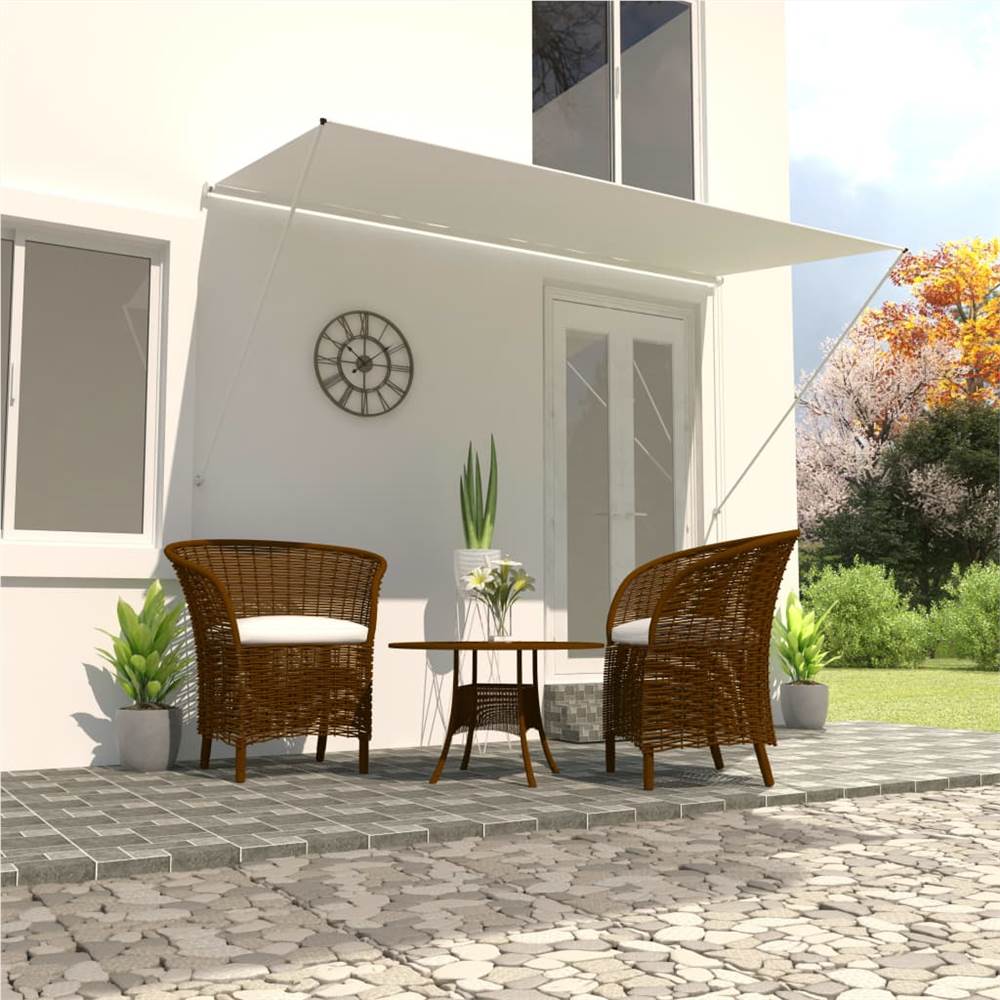 

Retractable Awning 350x150 cm Cream