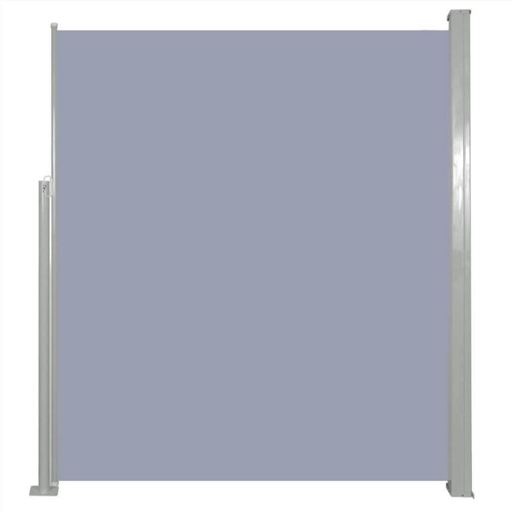 Retractable Side Awning 160 x 500 cm Grey