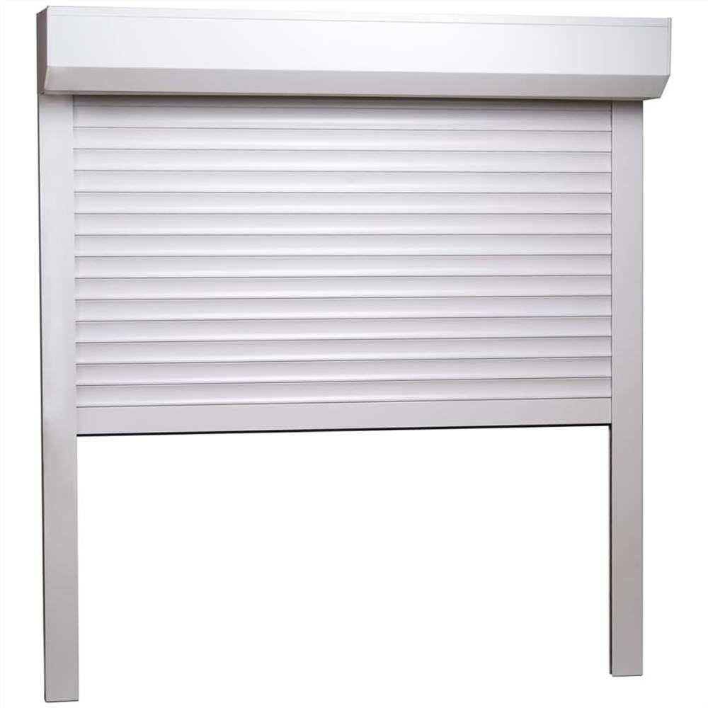 Roller Shutter Aluminium 100x100 cm White