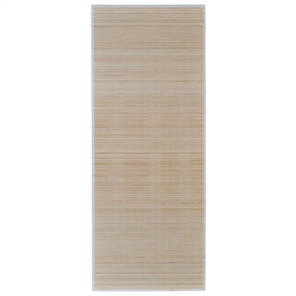 Rug Bamboo 100x160 cm Natural