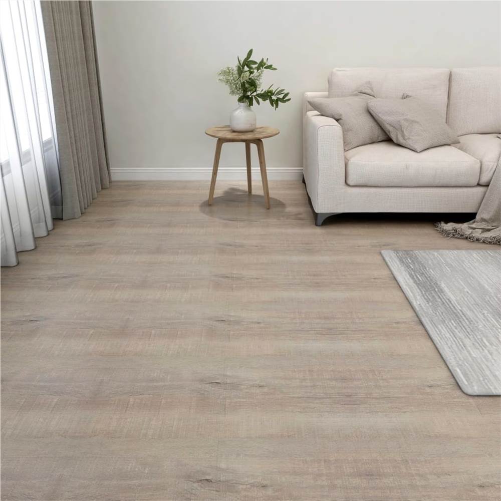 

Self-adhesive Flooring Planks 55 pcs PVC 5.11 m² Taupe