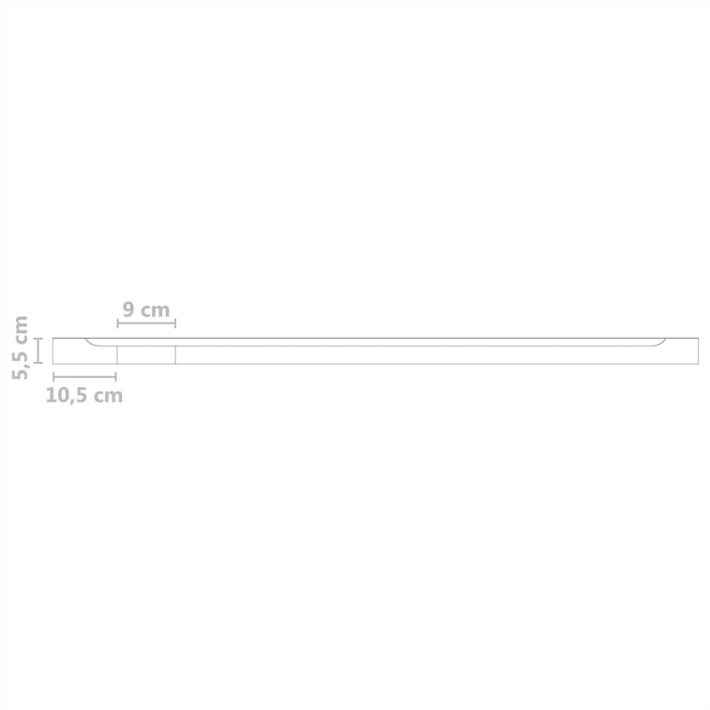 Shower Base Tray ABS White 80x100 cm