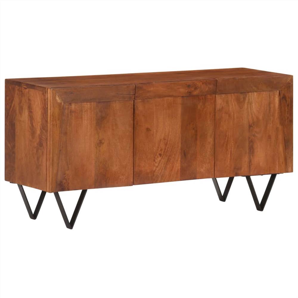

Sideboard 115x35x56 cm Solid Mango Wood