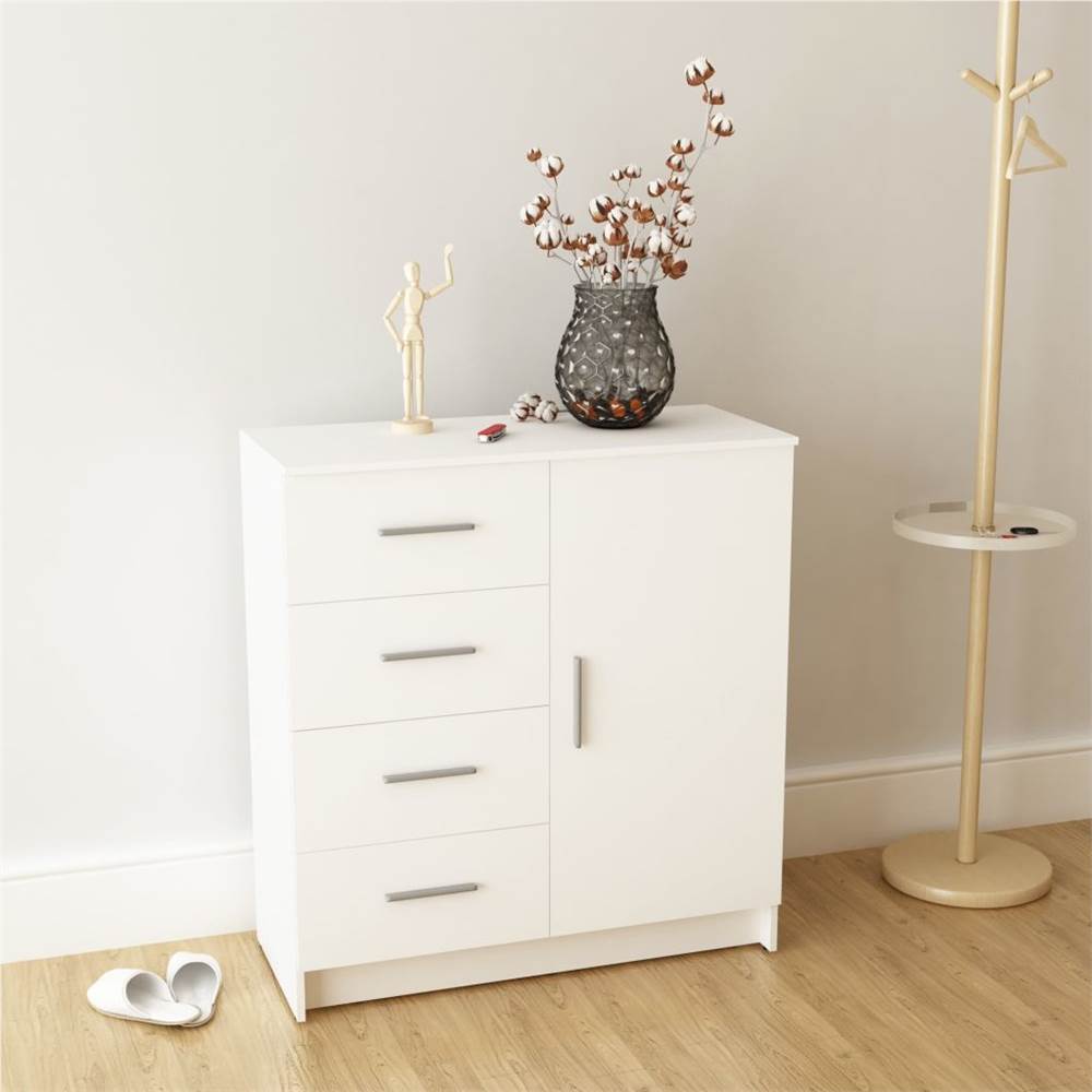 

Sideboard Chipboard 79x35x88 cm White