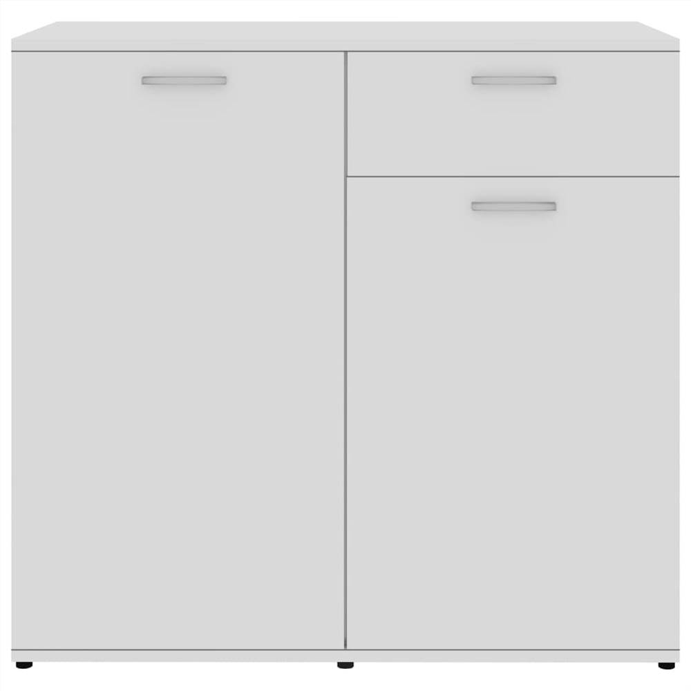 Sideboard White 160x36x75 cm Chipboard