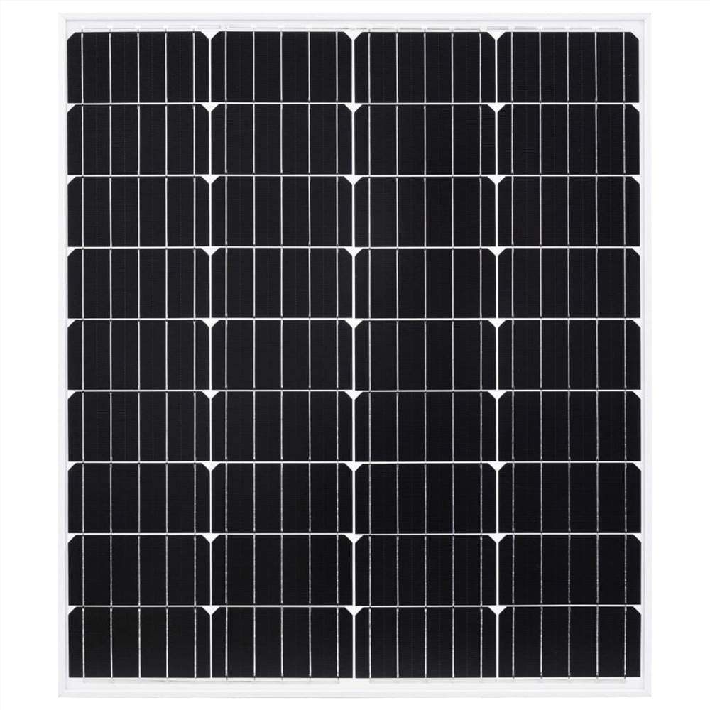Solar Panel 80 W Monocrystalline Aluminium and Safety Glass