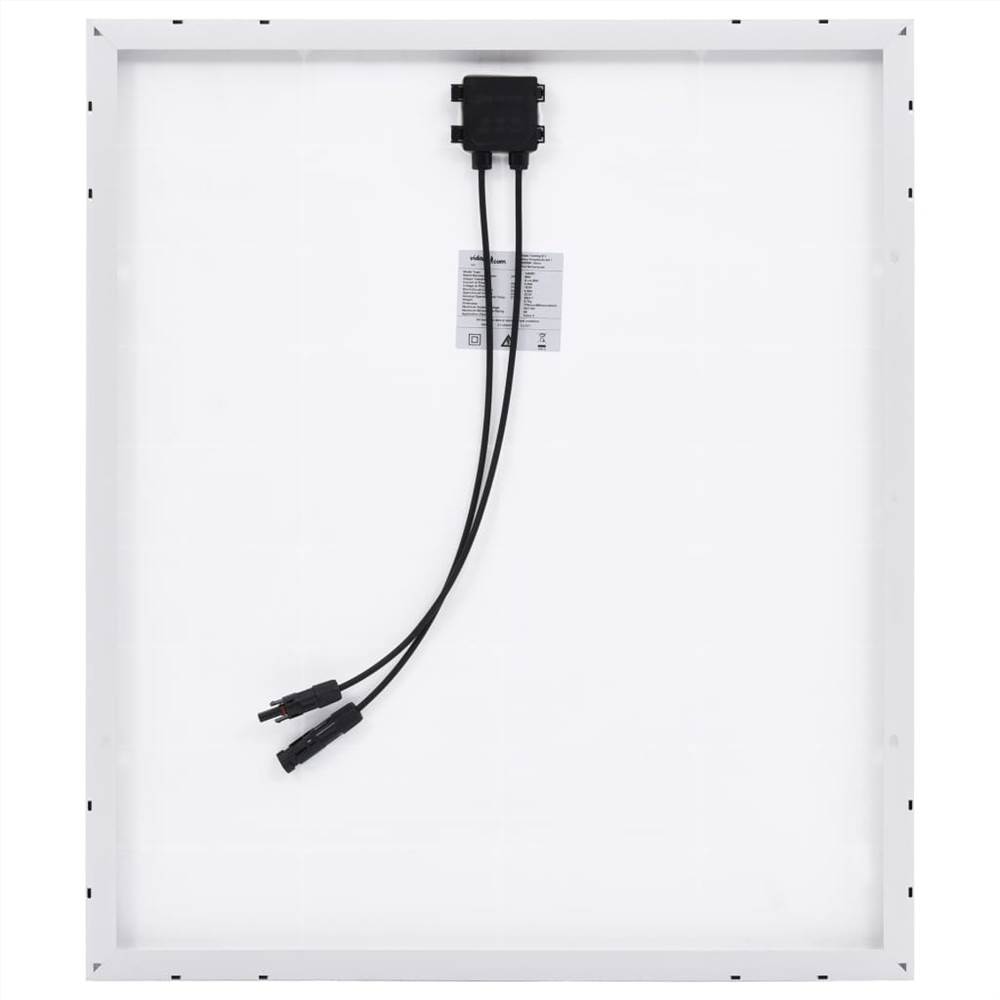 Solar Panel 80 W Monocrystalline Aluminium and Safety Glass