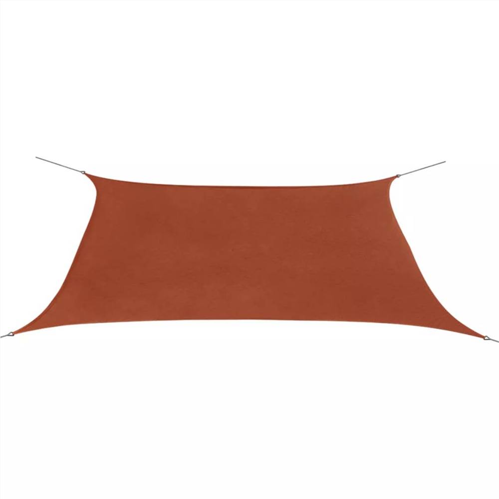 

Sunshade Sail Oxford Fabric Rectangular 2x4 m Terracotta