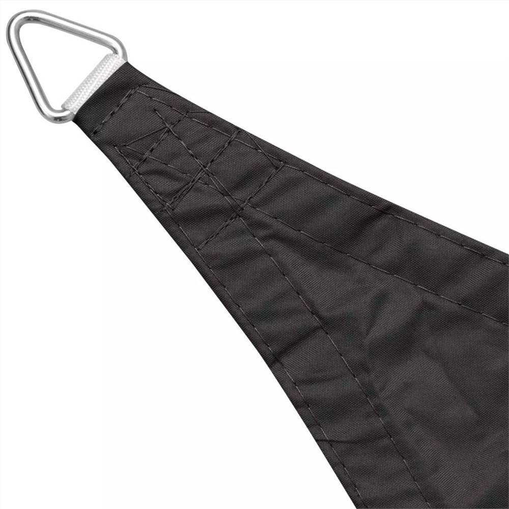 Sunshade Sail Oxford Fabric Square 3.6x3.6 m Anthracite