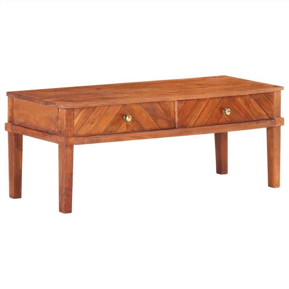 

TV Cabinet 110x40x41 cm Solid Acacia Wood