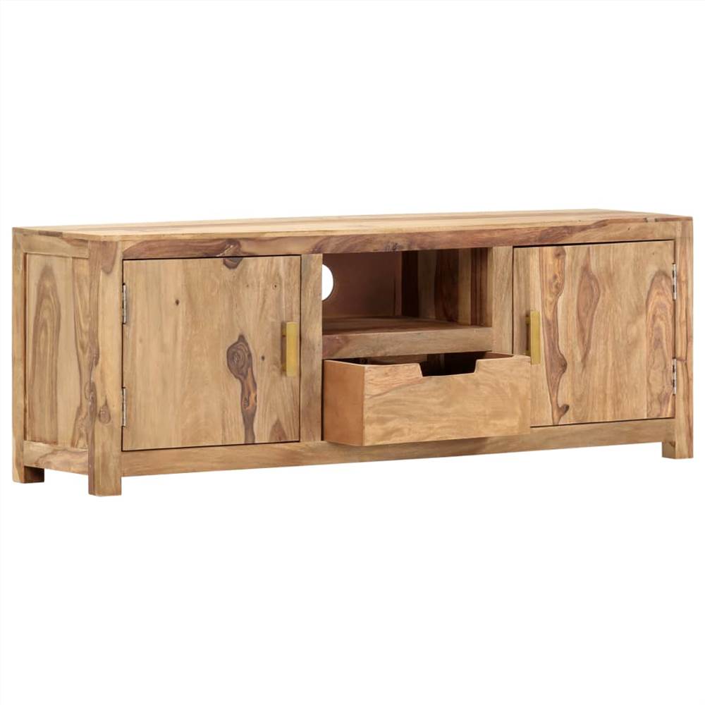 TV Cabinet 118x29x42 cm Solid Sheesham Wood