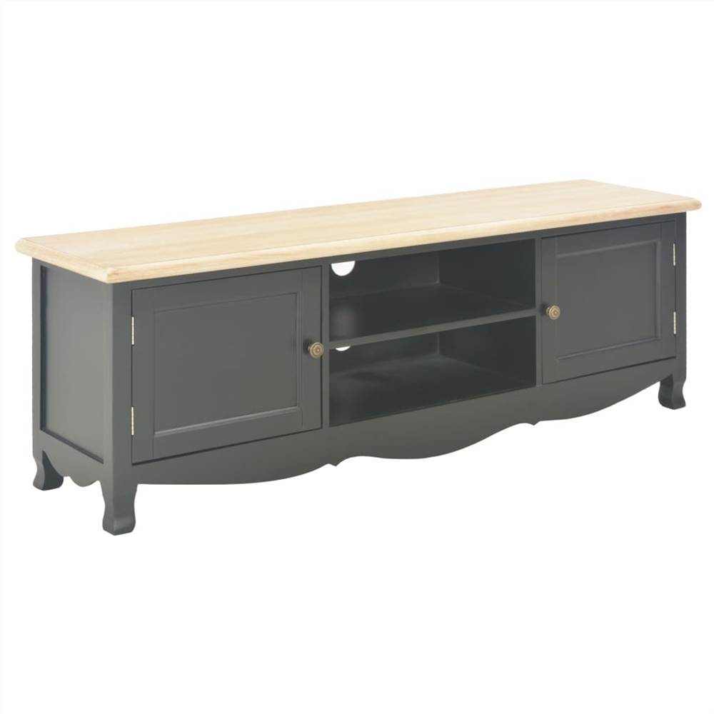 

TV Cabinet Black 120x30x40 cm Wood