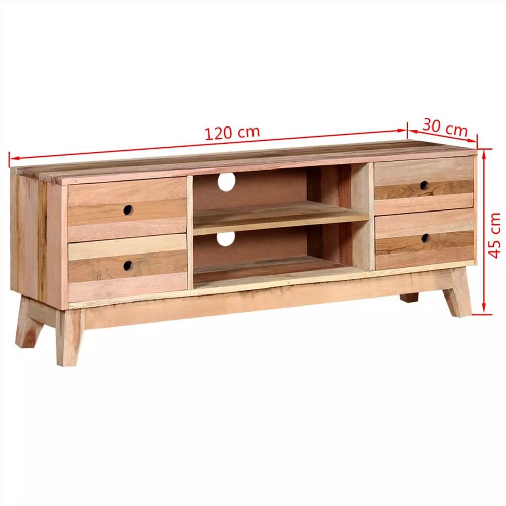 TV Cabinet Solid Reclaimed Wood