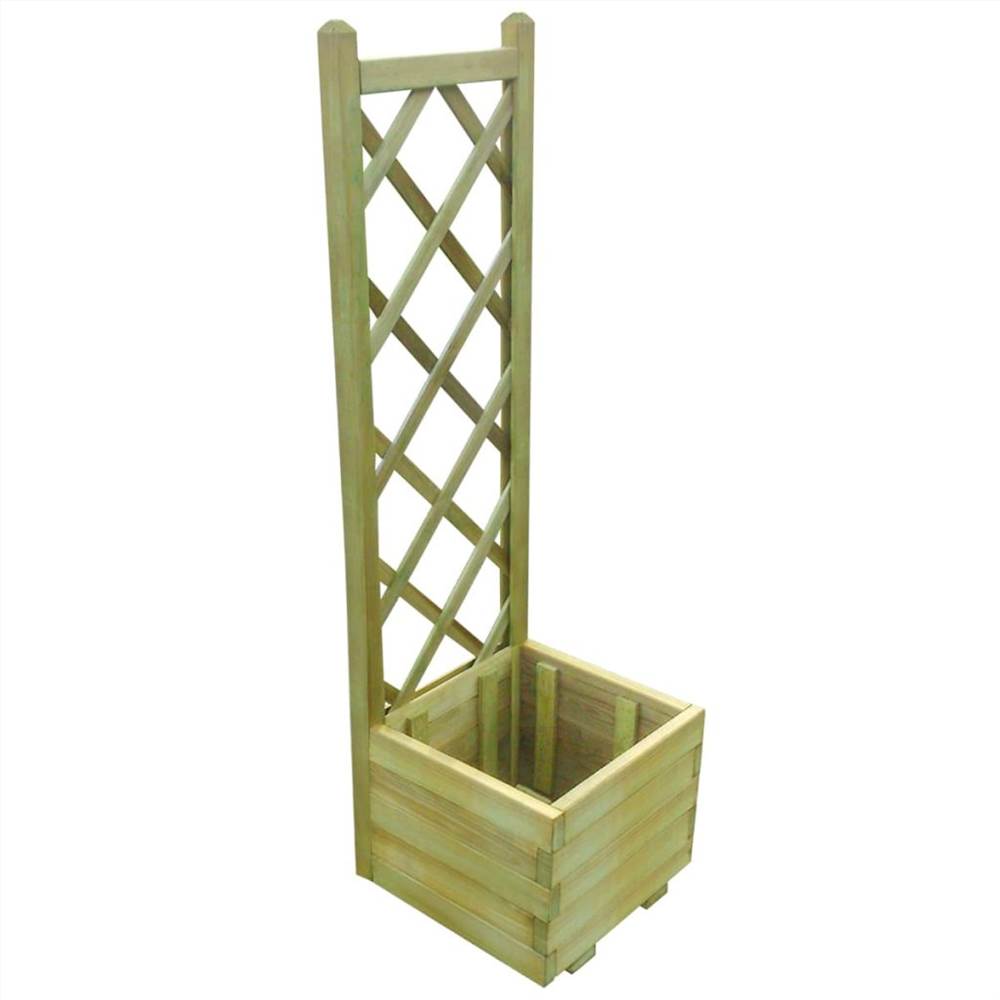 

Trellis Planter 40x40x135 cm Impregnated Wood