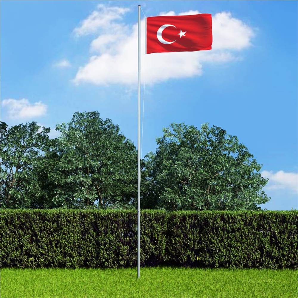 

Turkey Flag and Pole Aluminium 6,2 m