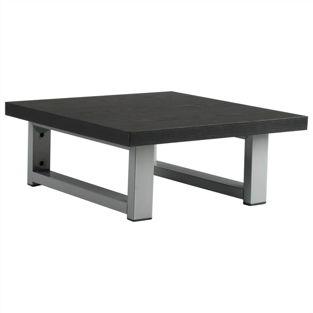 Two Piece Bathroom Furniture Set Ceramic Black