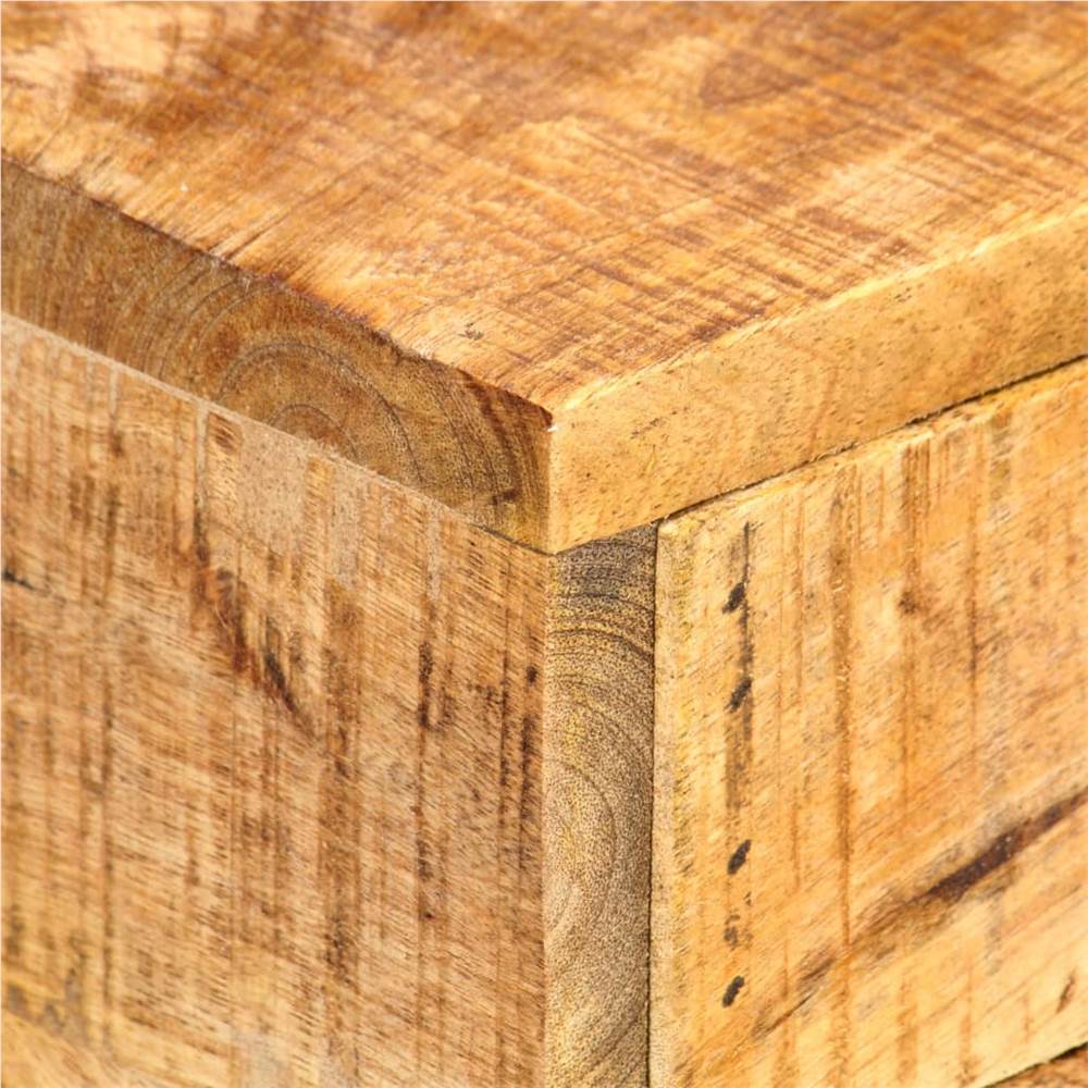 U-Shaped Side Table 45x30x61 cm Solid Mango Wood