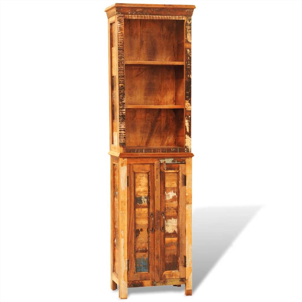 Vintage Style Reclaimed Solid Wood Bookshelf 6668