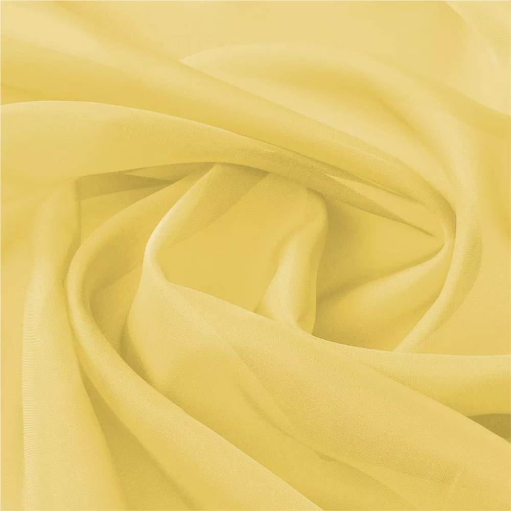 Voile Fabric 1.45x20 m Yellow