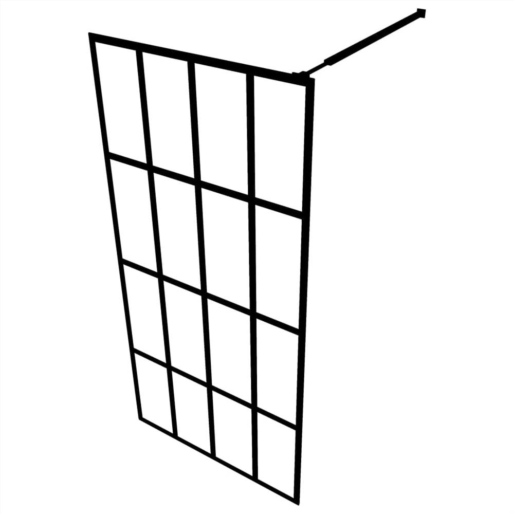 Walk-in Shower Screen Tempered Glass 140x195 cm
