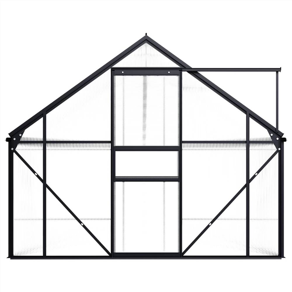 Greenhouse Anthracite Aluminium 9.31 m²