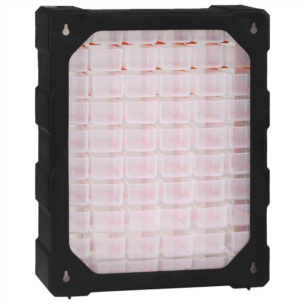 Multi-drawer Organiser With 60 Drawers 38x16x47.5 Cm 13 Multi-drawer Organiser with 60 Drawers 38x16x47.5 cm