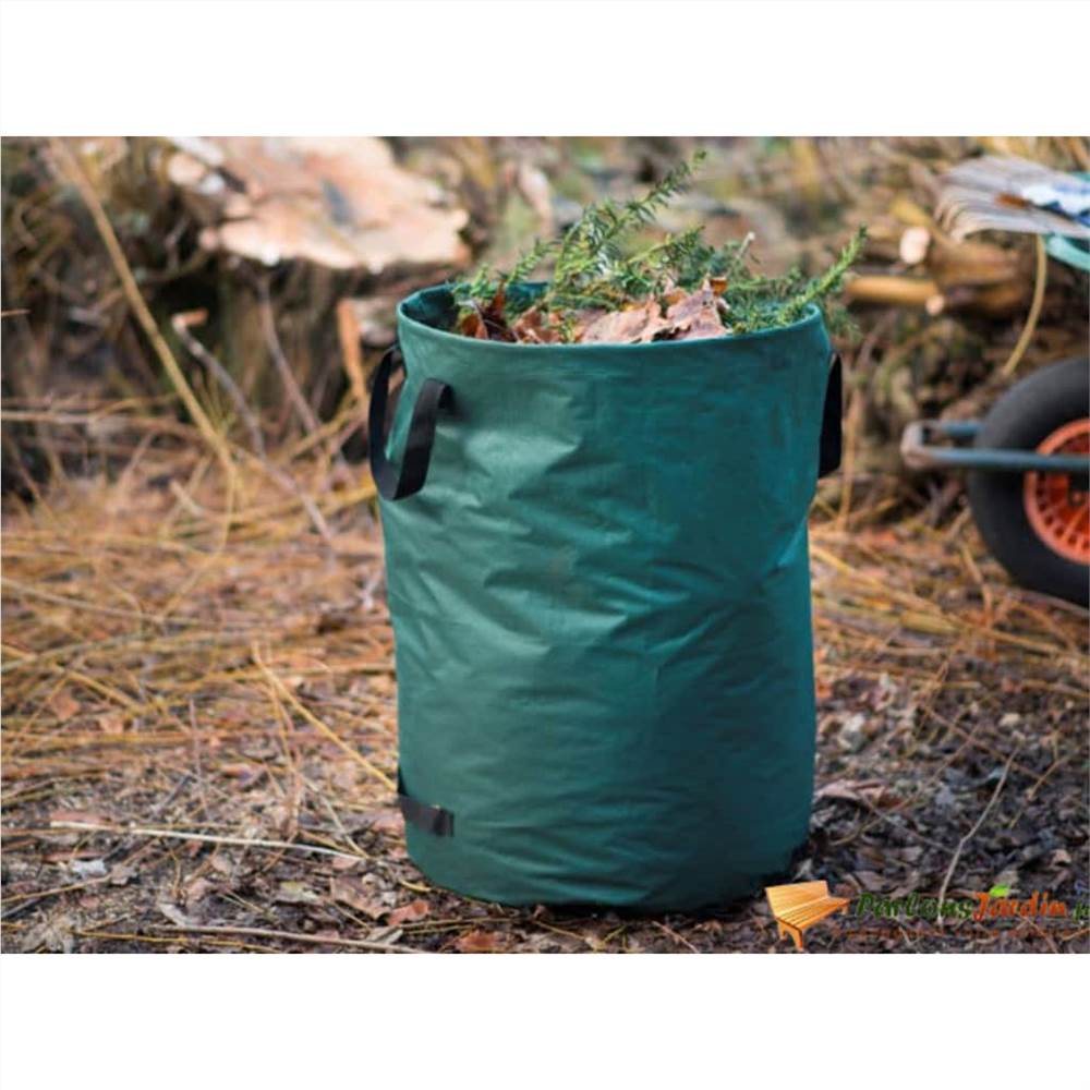 Nature Garden Waste Bag Round 240 L Green