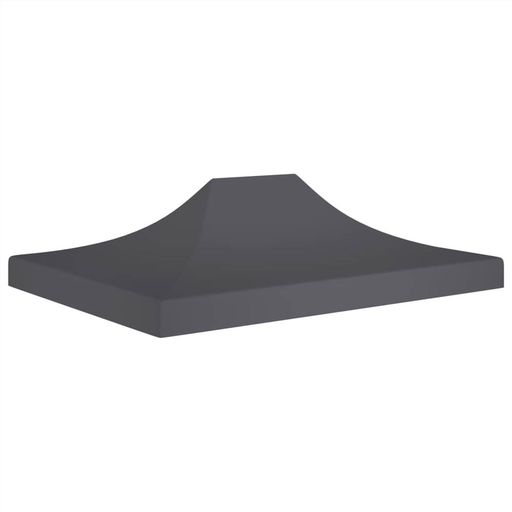 Party Tent Roof 4.5x3 m Anthracite 270 g/m&#178;