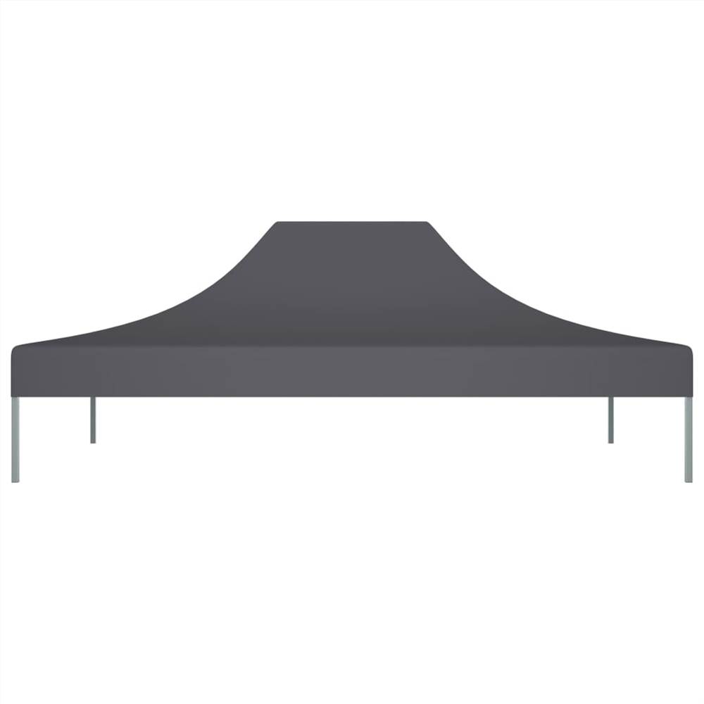 Party Tent Roof 4.5x3 m Anthracite 270 g/m²
