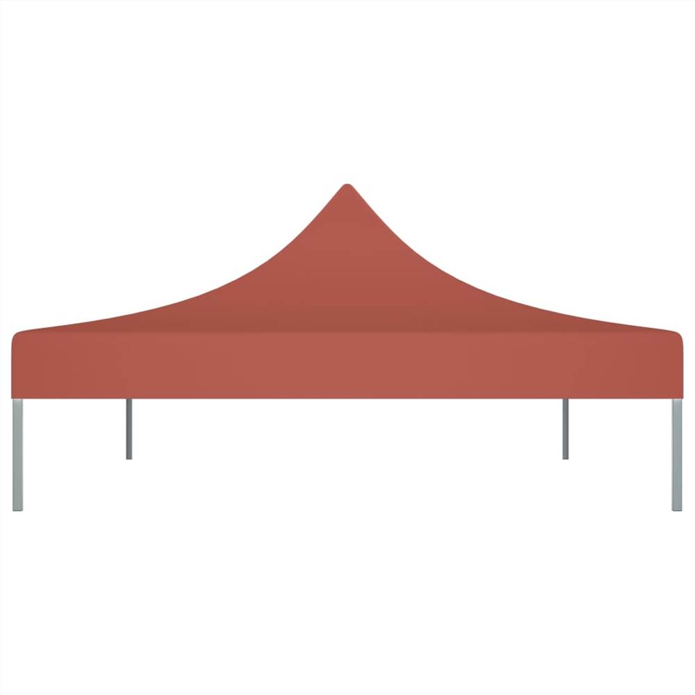 Party Tent Roof 4.5x3 m Terracotta 270 g/m²