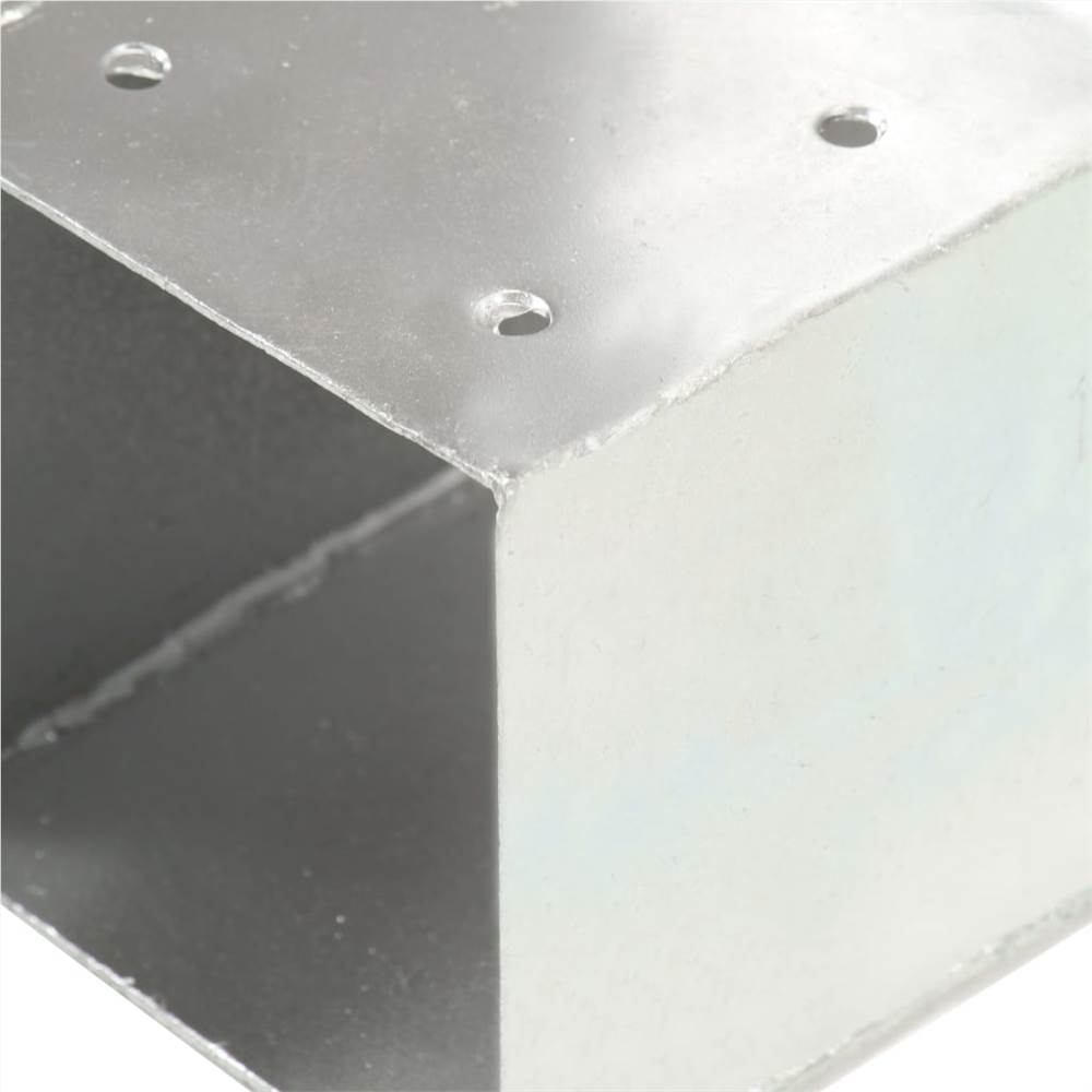 Post Connector T Shape Galvanised Metal 71x71 mm