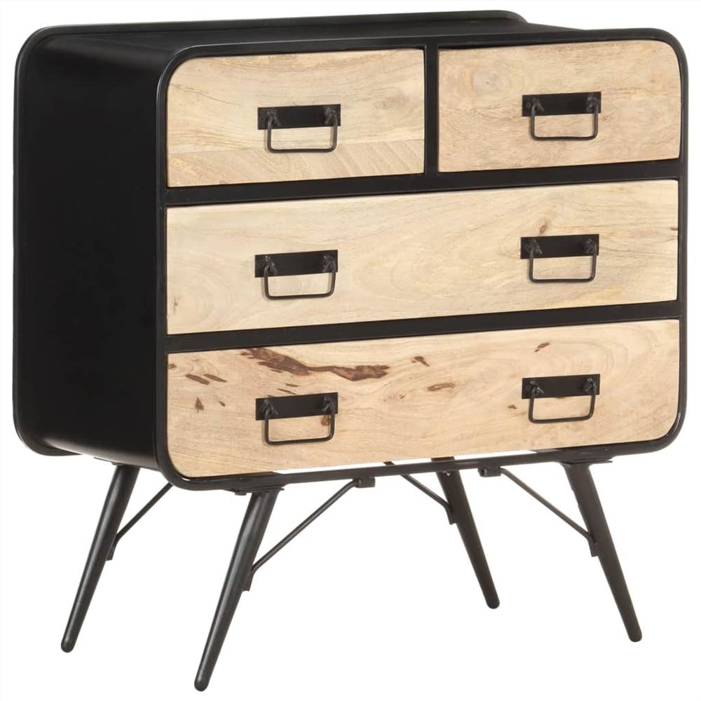 

Sideboard 80x35x80 cm Solid Mango Wood