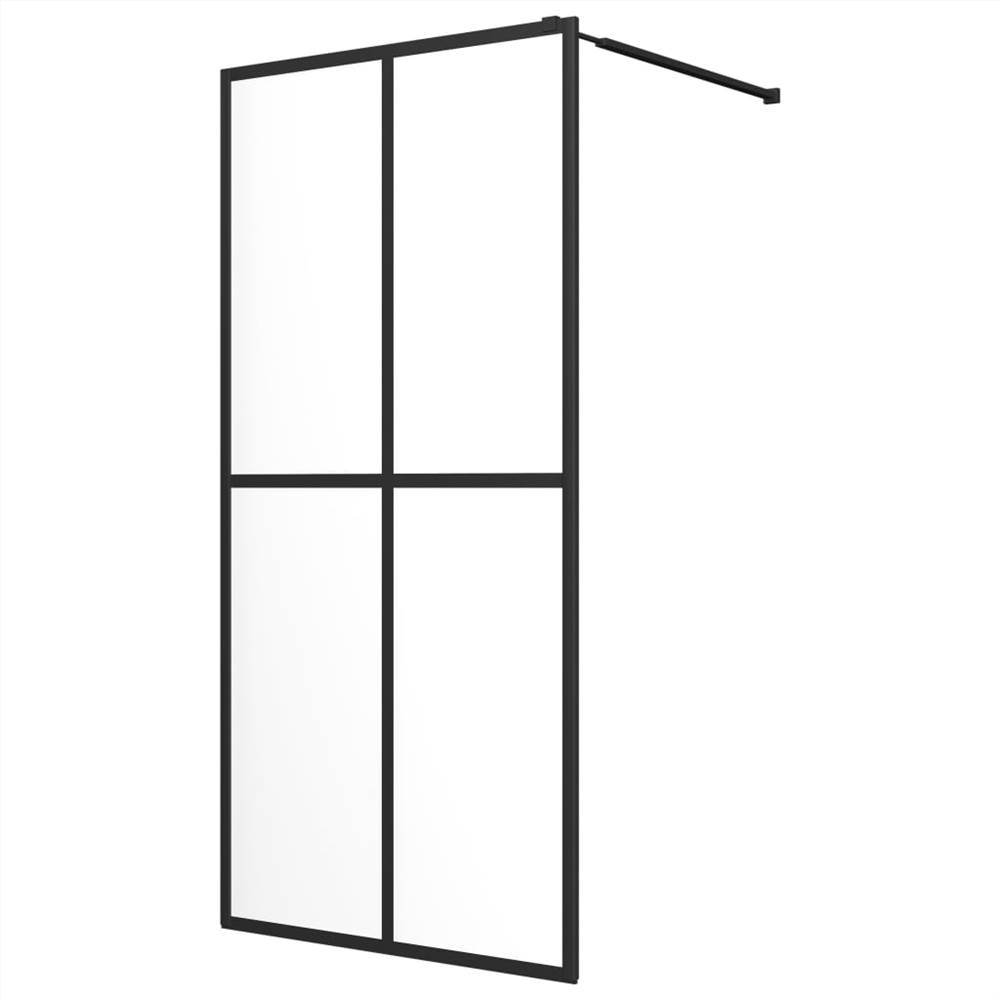 Walk-in Shower Screen Tempered Glass 118x190 cm