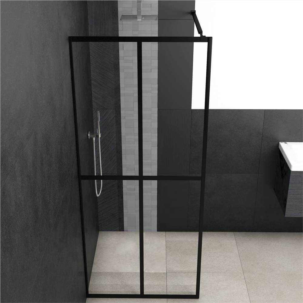 Walk-in Shower Screen Tempered Glass 118x190 cm