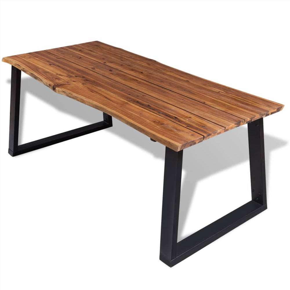 

Dining Table Solid Acacia Wood 180x90 cm