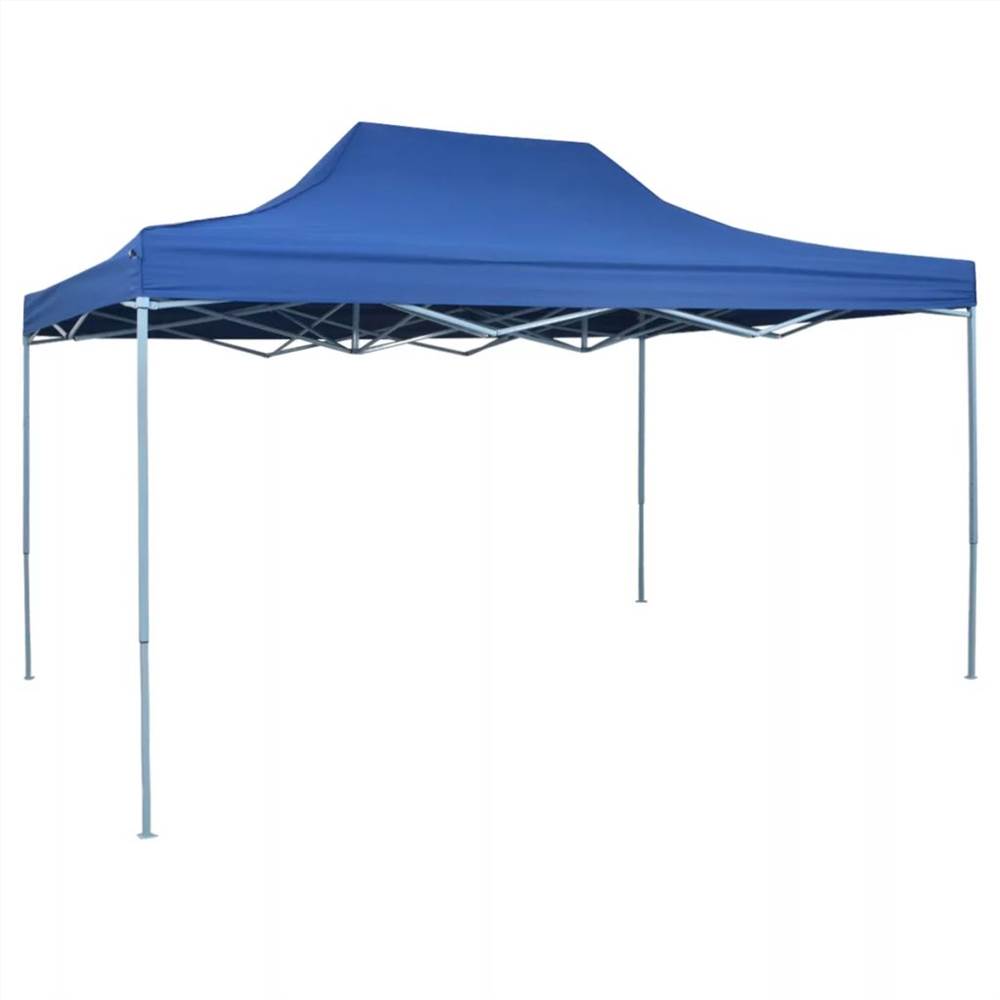 Tente pliable Pop-Up 3x4,5 m Bleu