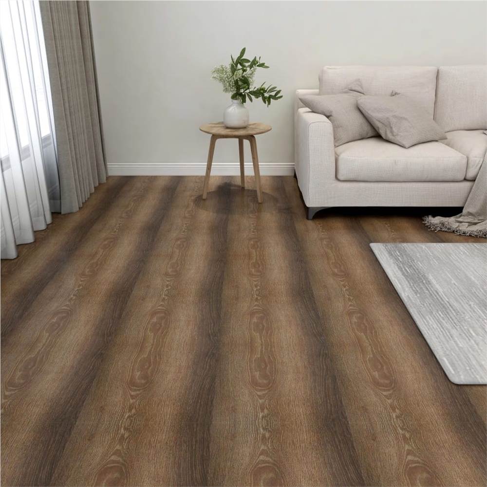 

Self-adhesive Flooring Planks 55 pcs PVC 5.11 m² Brown