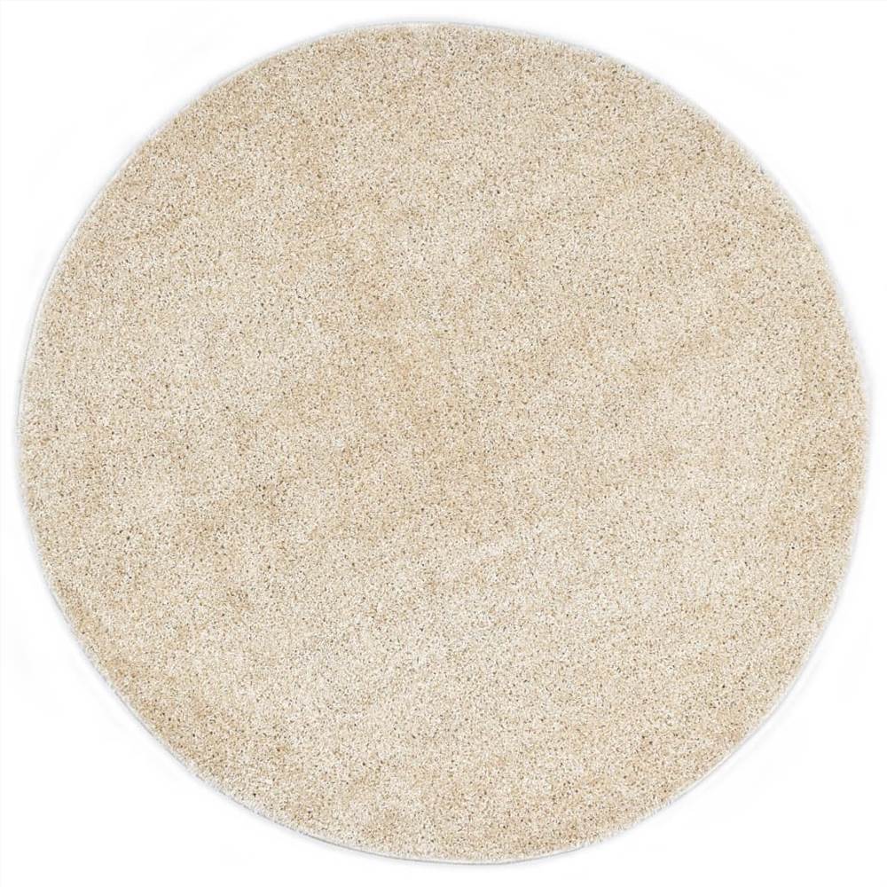 

Shaggy Area Rug 120 cm Beige