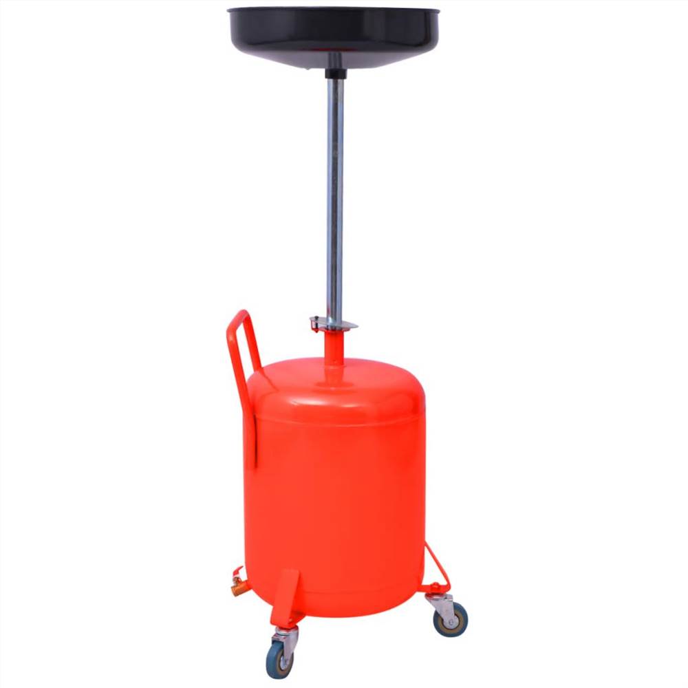 Waste Oil Drainer 49.5 L Steel Red