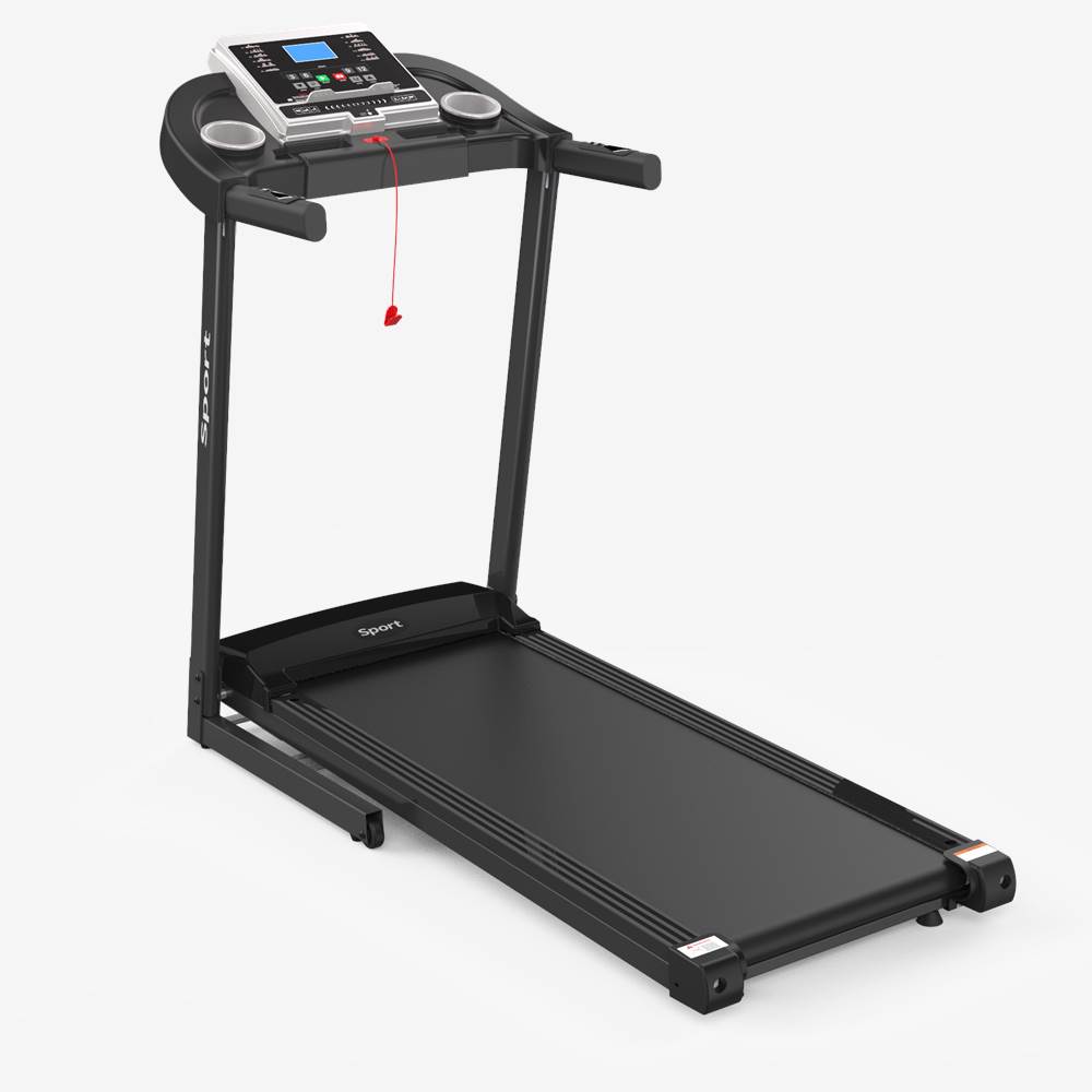 可折叠跑步机 - 黑色，Folding Treadmill