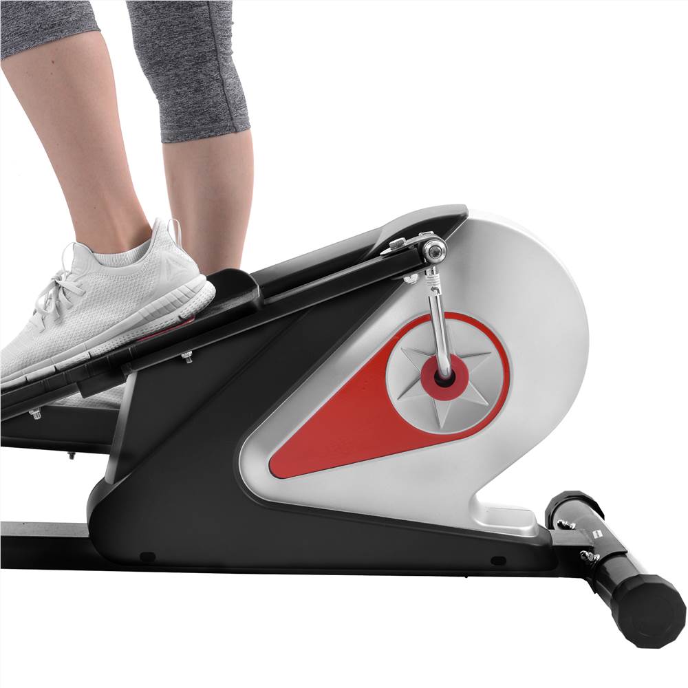 Elliptical Machine Trainer Magnetic Smooth Quiet Driven with LCD Monitor, Home Use