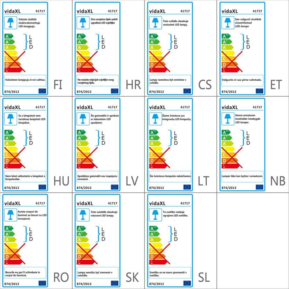 2 LED Recessed Stair Light 44 x 111 x 56 mm