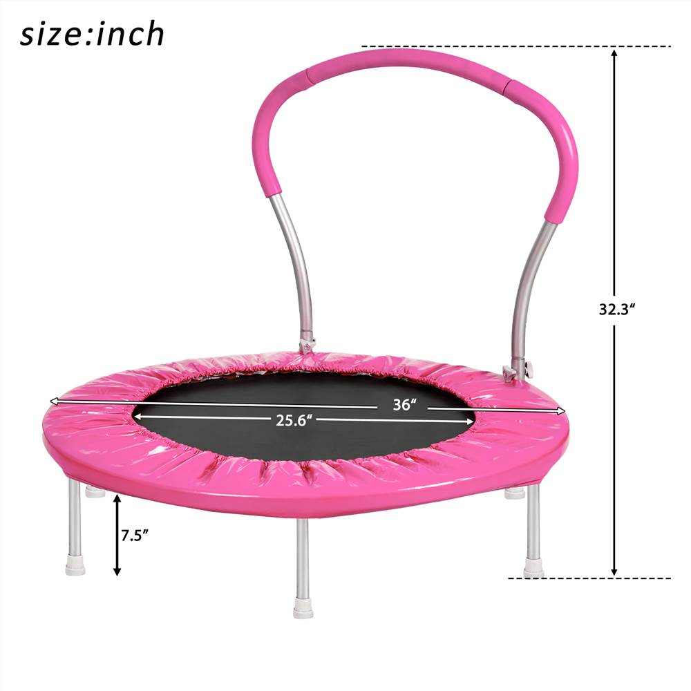 36 INCH TRAMPOLINE WITH HANDLE(PI)