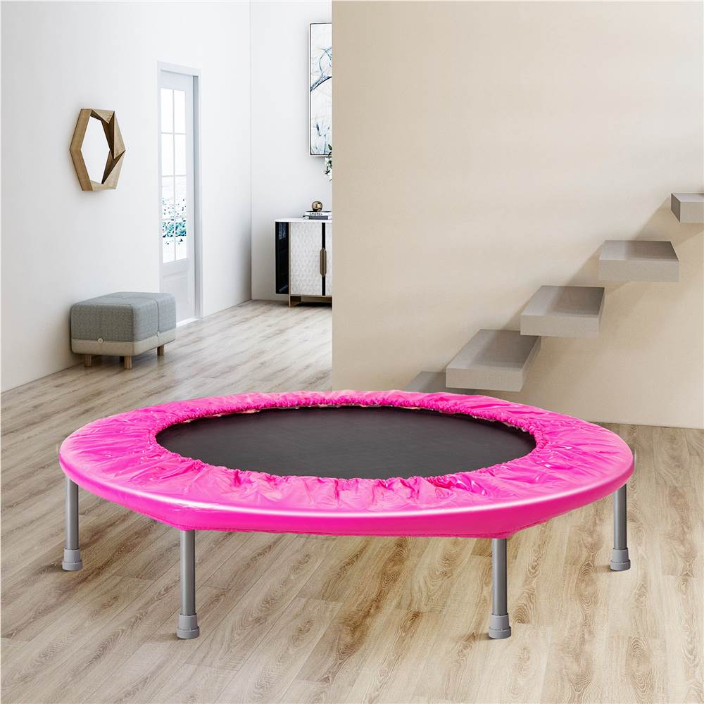 38 Inch Mini Trampoline Pink