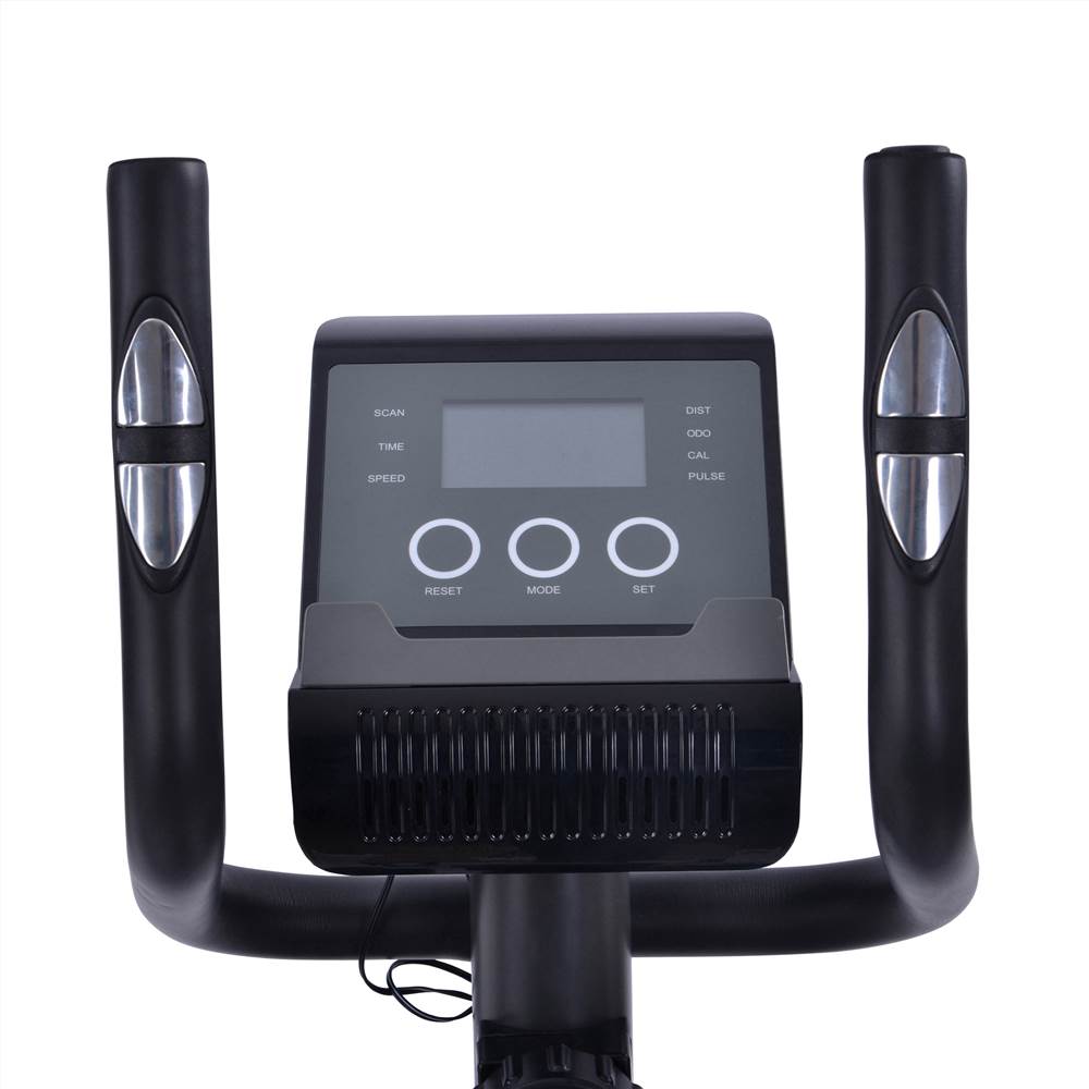 Elliptical Trainer Machine Upright Exercise Bike with 8-Level Magnetic Resistance for Home Gym Cardio Workout