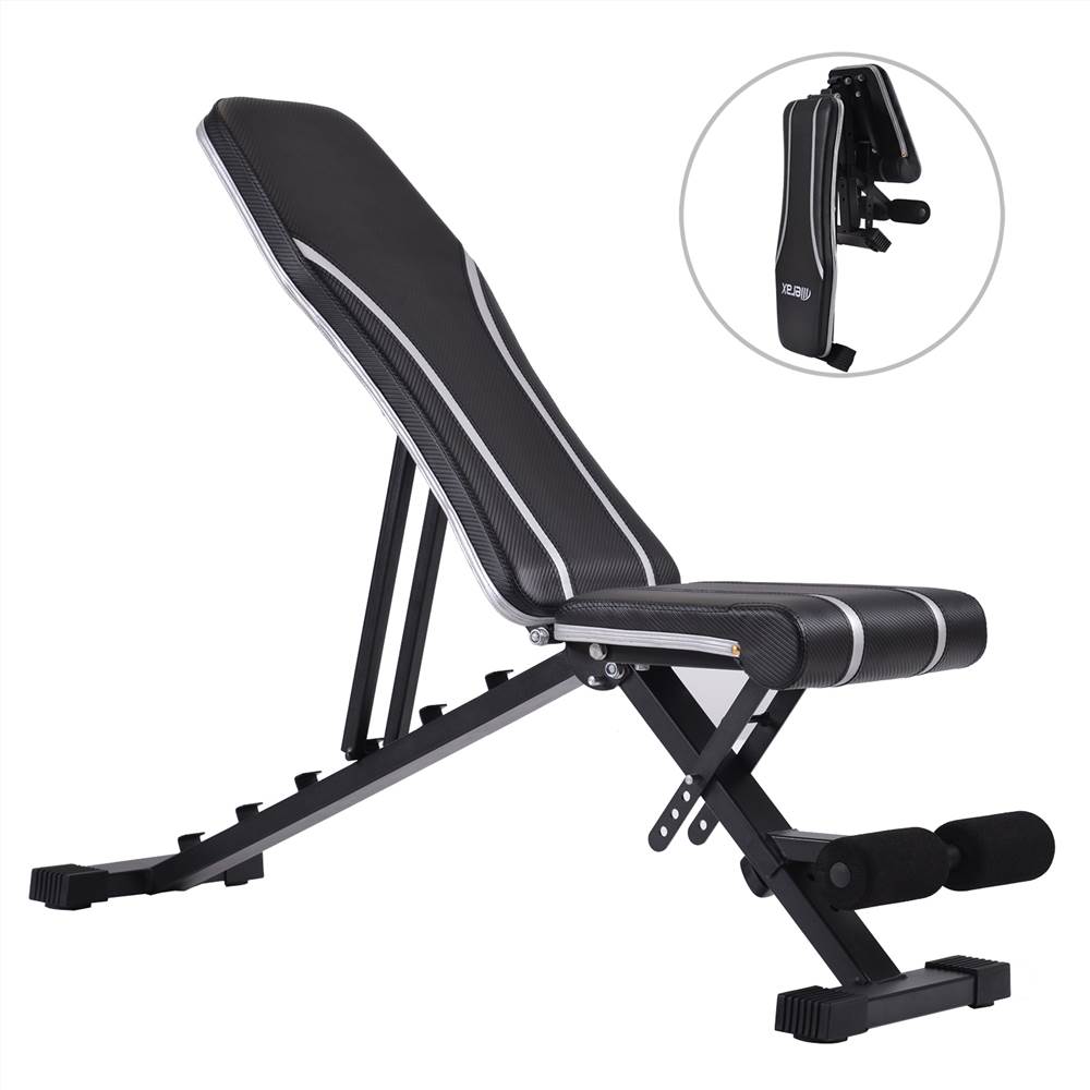 New Merax Trexm Adjustable Flat Incline Weight Bench Utility Weight Exercise Fitness For Body