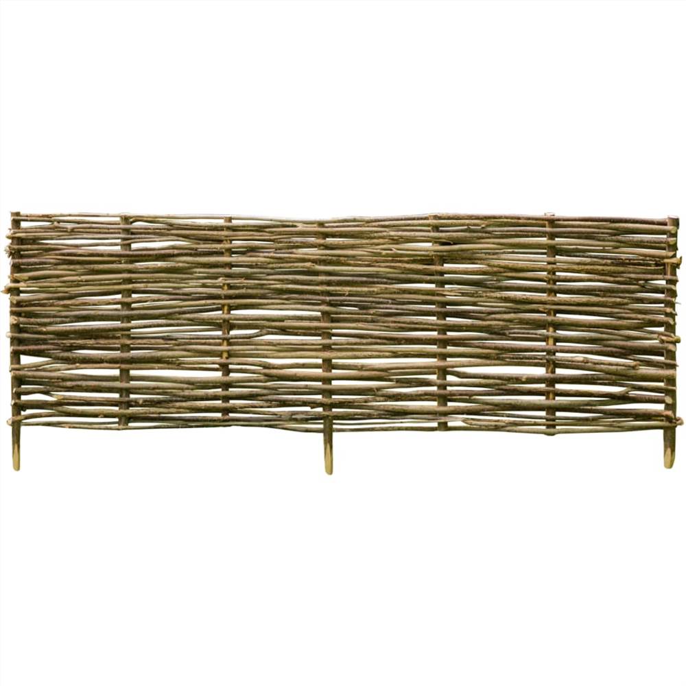 Garden Fence Hazel Wood 150x40 cm